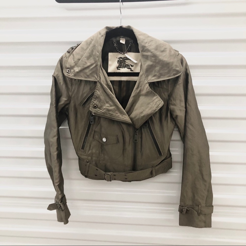 Burberry Prorsum Moto Jacket Retractable Hood - Picture 4 of 16